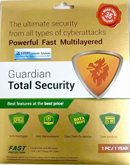 GUARDIAN TOTAL SECURITY
1 USER 1 YEAR